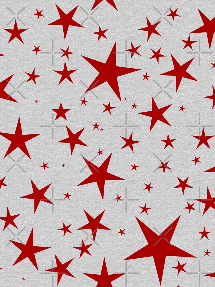 NDVH Stars (red on white) by nikhorne