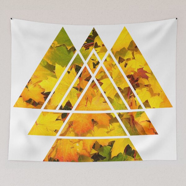 Item preview, The nature in abstract forms - autumn leaves designed and sold by DerNerd.