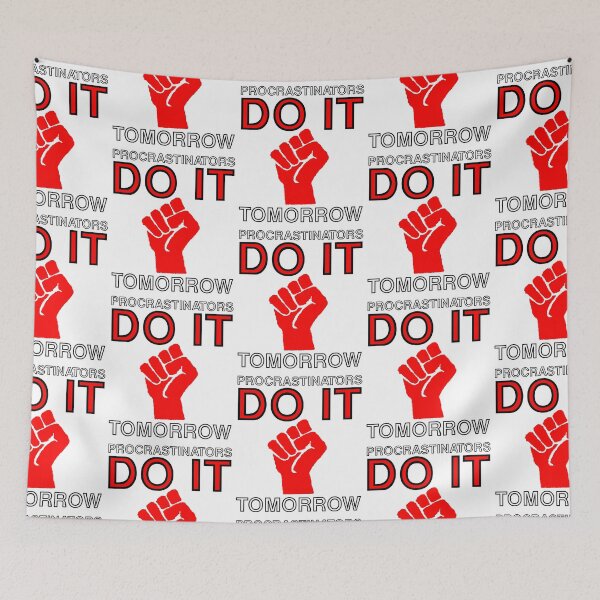 Item preview, Procrastinators do it tomorrow designed and sold by NewSignCreation.