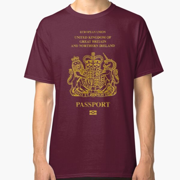 NDVH EU UK Passport Classic T-Shirt