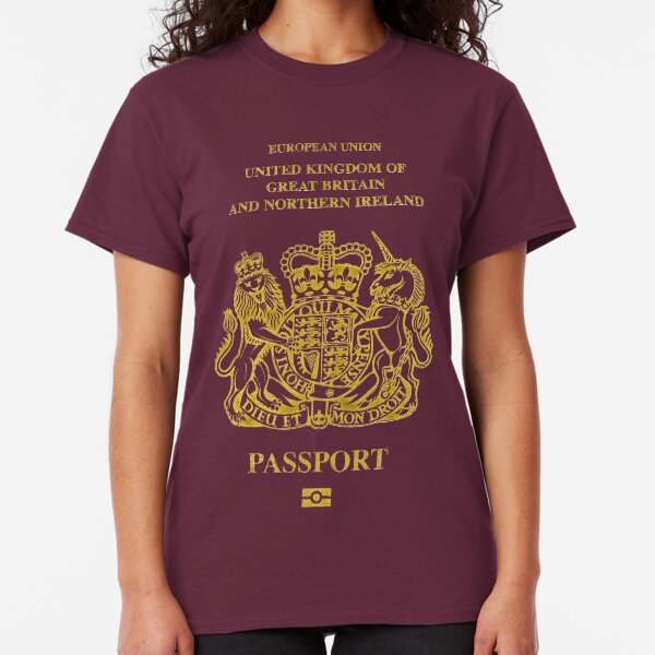 NDVH EU UK Passport Classic T-Shirt