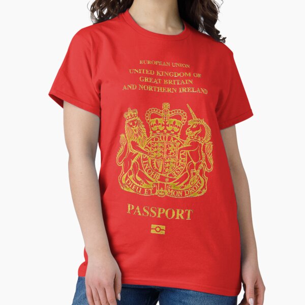 NDVH EU UK Passport Classic T-Shirt