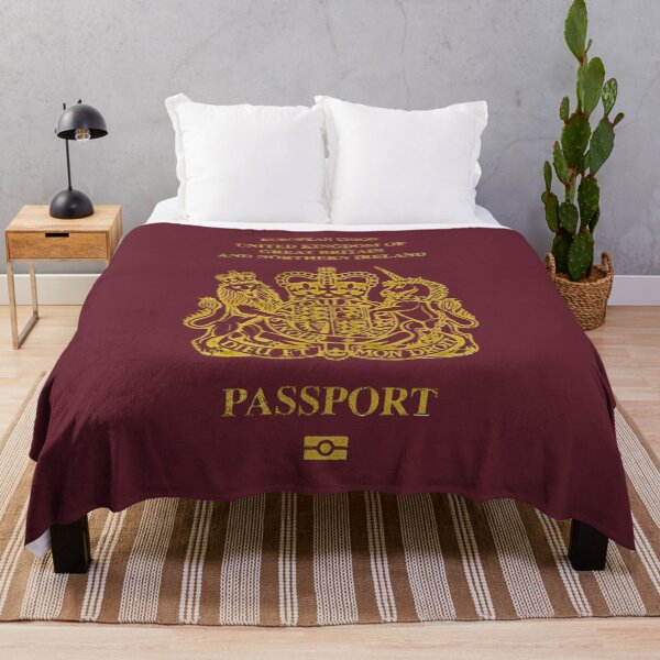 Item preview, NDVH EU UK Passport designed and sold by Nik’s T-Shirts.