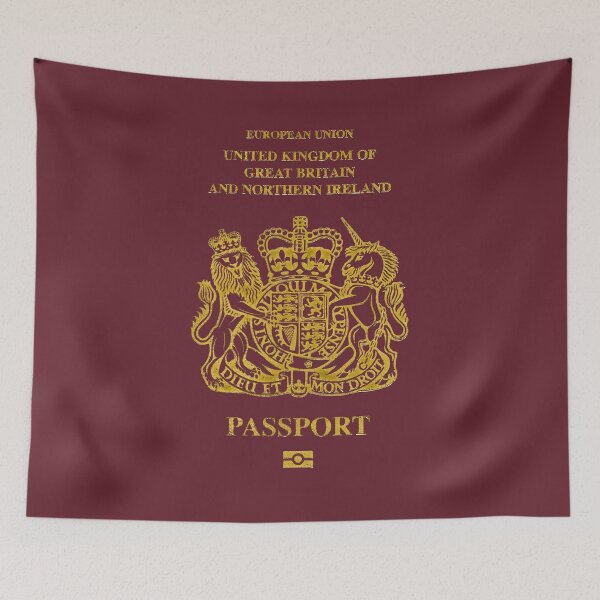 Item preview, NDVH EU UK Passport designed and sold by Nik’s T-Shirts.