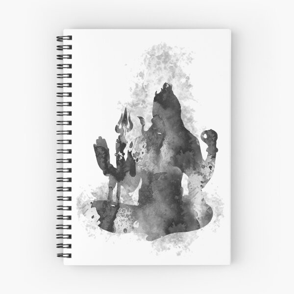 Artikelvorschau, Shiva, Aquarell Shiva, Lord Shiva entworfen und verkauft von Rosaliartbook.