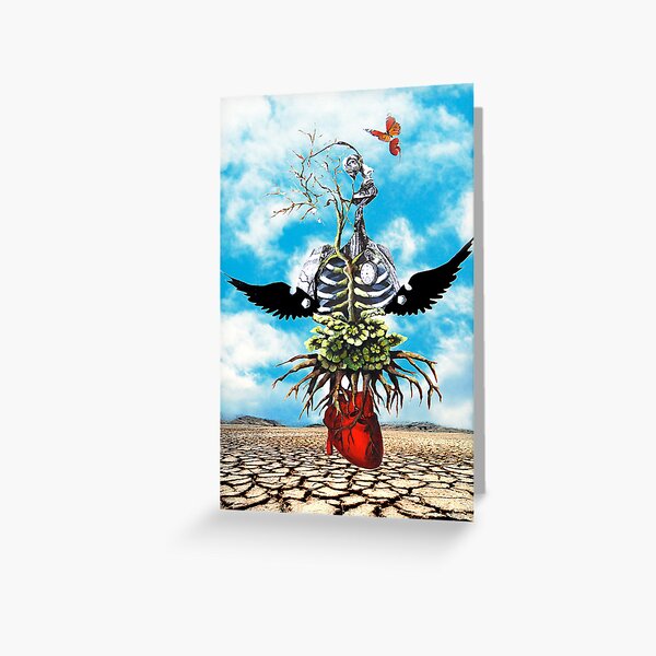 The weight of My Heart Greeting Card