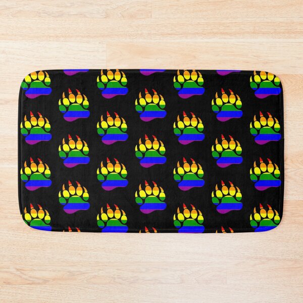 Item preview, Rainbow Flag Bear Paw designed and sold by glx72.