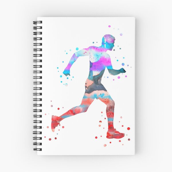 Item preview, Running man, running, man sport designed and sold by Rosaliartbook.