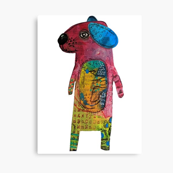 Rainbow Pup Canvas Print