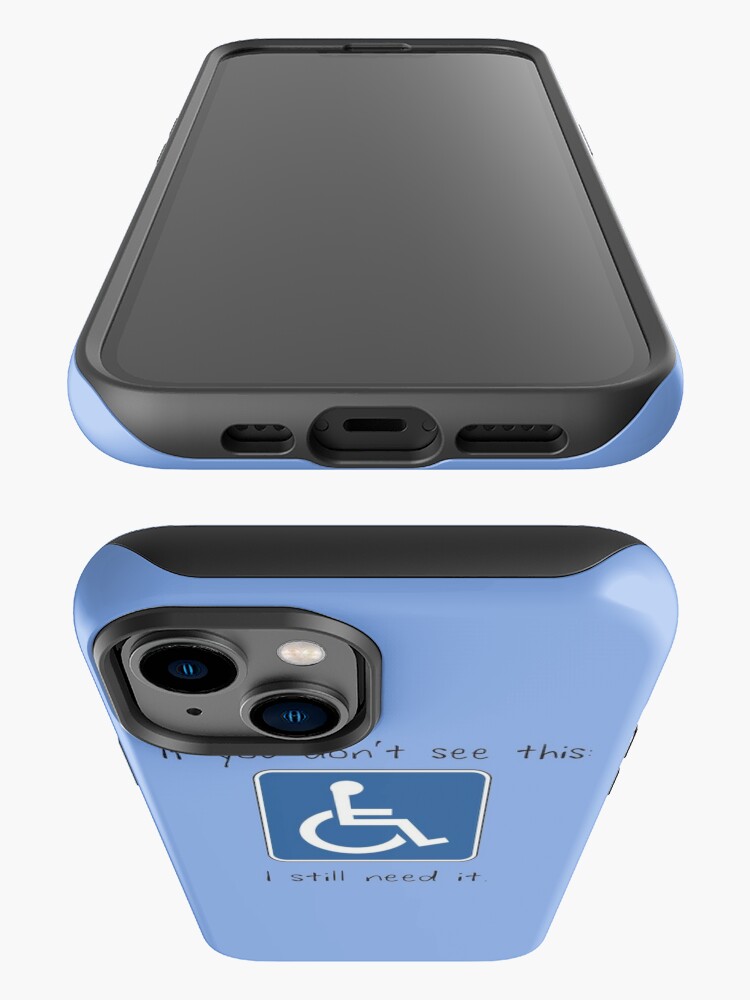 iPhone Case, Accessibility is a Human Right designed and sold by posty