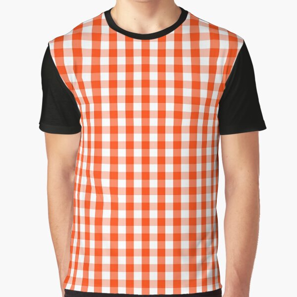 Neon Orange T Shirts Redbubble - roblox checkered miami yellow crop top