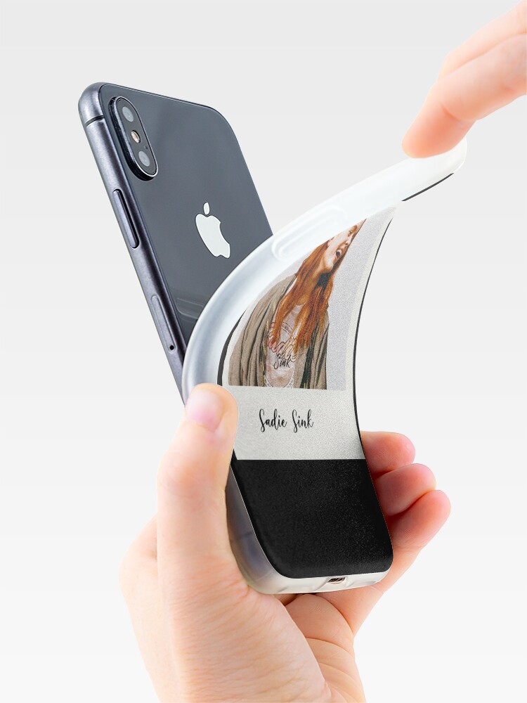Disover sadie sink polaroid iPhone Case