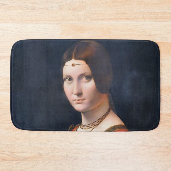 Item preview, La Belle Ferronnière by Leonardo Da Vinci (Digitally Restored and Enhanced)  designed and sold by Mr. Gattax.