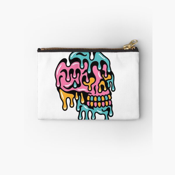 Item preview, Colourful Melting Skull designed and sold by Etchedclothing.