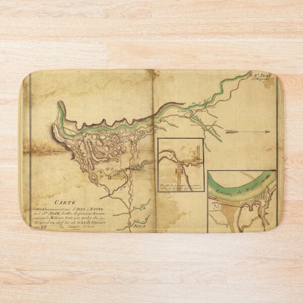 Item preview, Map of Azua, Dominican Republic (1804) designed and sold by allhistory.