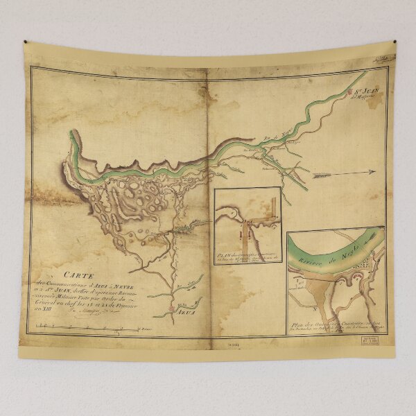 Item preview, Map of Azua, Dominican Republic (1804) designed and sold by allhistory.