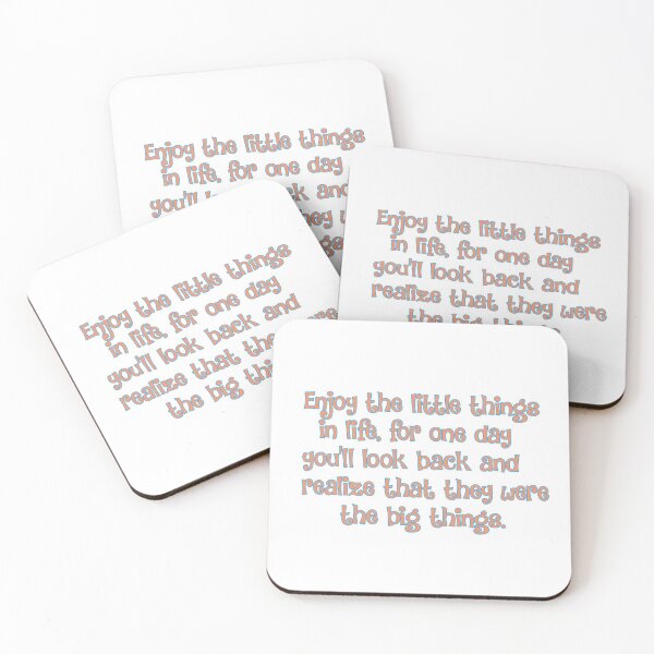 Item preview, Enjoy the Little Things designed and sold by juliamoran10.