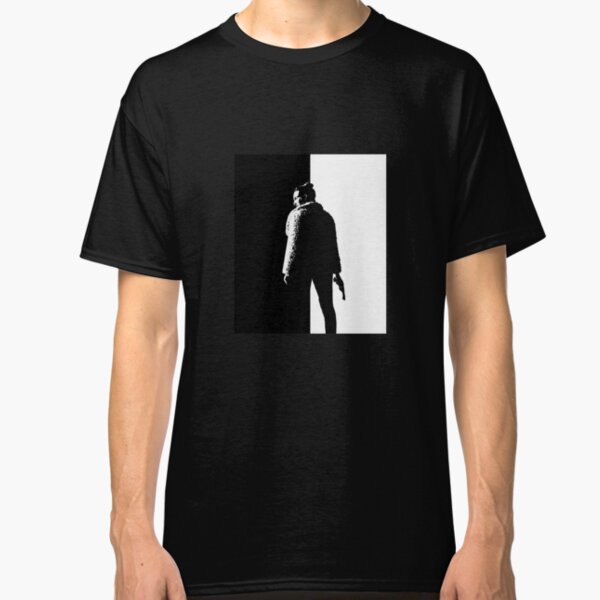 Killing Eve Simple Black and White Figure Classic T-Shirt