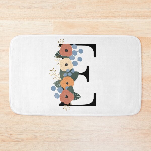 Item preview, Floral Letter E designed and sold by Egodcounseling.
