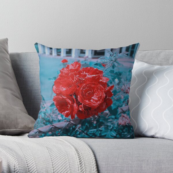 Rose Throw Pillow