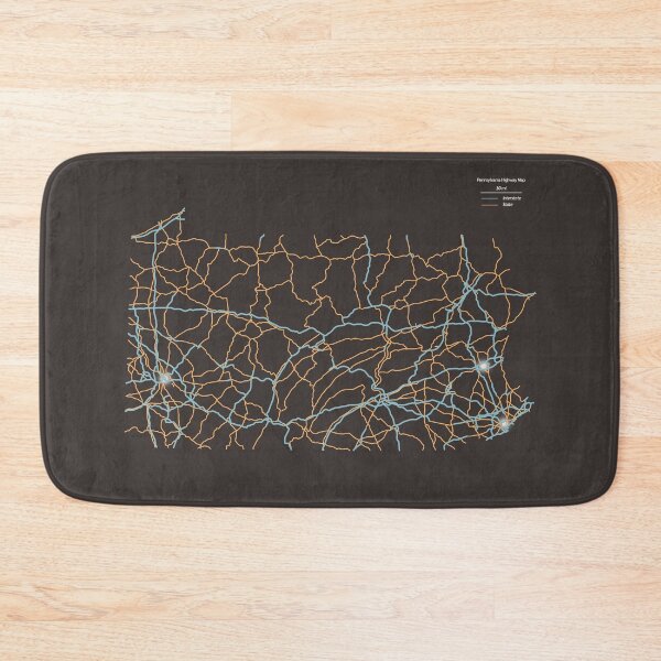 Item preview, Pennsylvania Highways designed and sold by FinlayMcNevin.