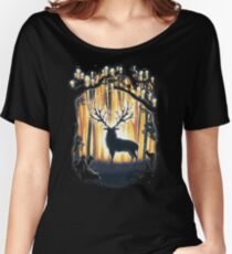 Deer God Master of the Forest Women's Relaxed Fit T-Shirt