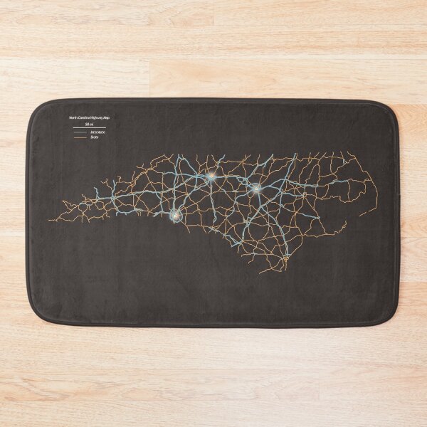 Item preview, North Carolina Highways designed and sold by FinlayMcNevin.