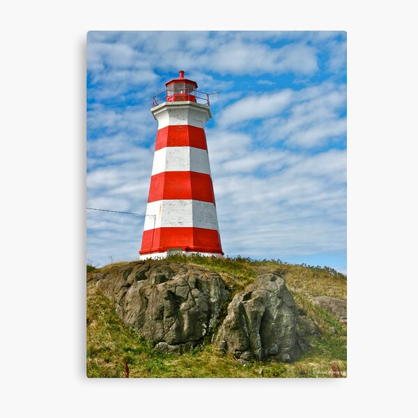 Brier Island (West) Lighthouse Metal Print