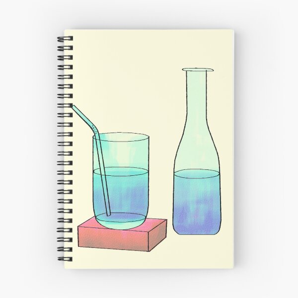 Item preview, A cool glass of water illustration designed and sold by thebigG2005.
