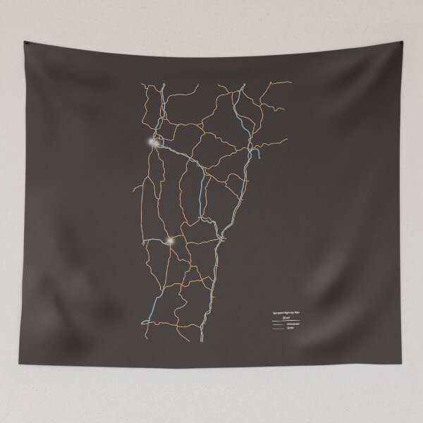 Item preview, Vermont Highways designed and sold by FinlayMcNevin.