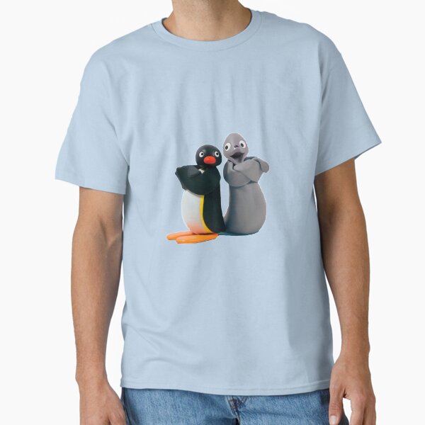 Vista previa del artículo con la obra «Pingu y su amiga la foca», diseñado y vendido por Kurkings.