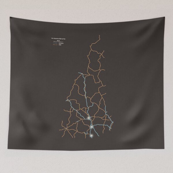 Item preview, New Hampshire Highways designed and sold by FinlayMcNevin.