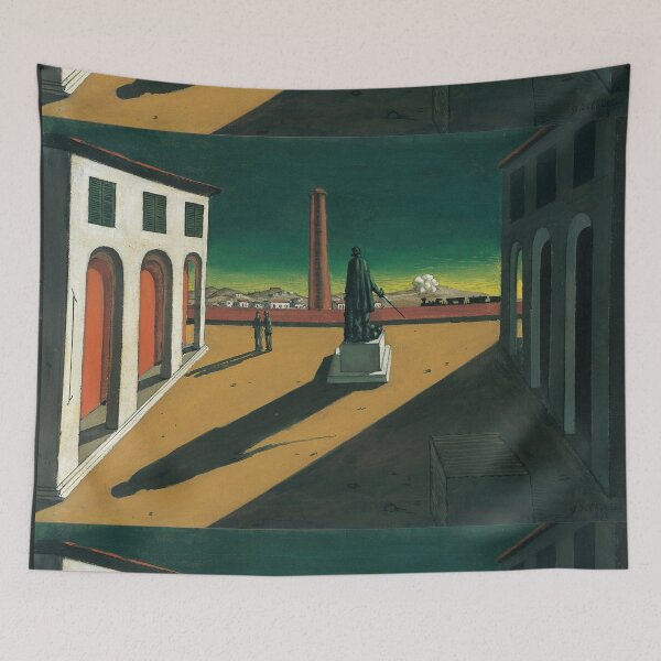Item preview, giorgio de chirico piazza designed and sold by frostbitninja.