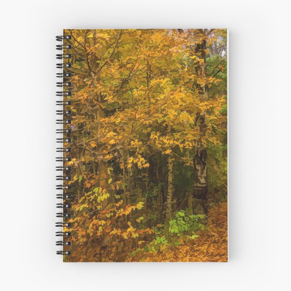 Item preview, Impressions of Forests - A Walk up the Colorful Autumn Path designed and sold by Georgia Mizuleva.