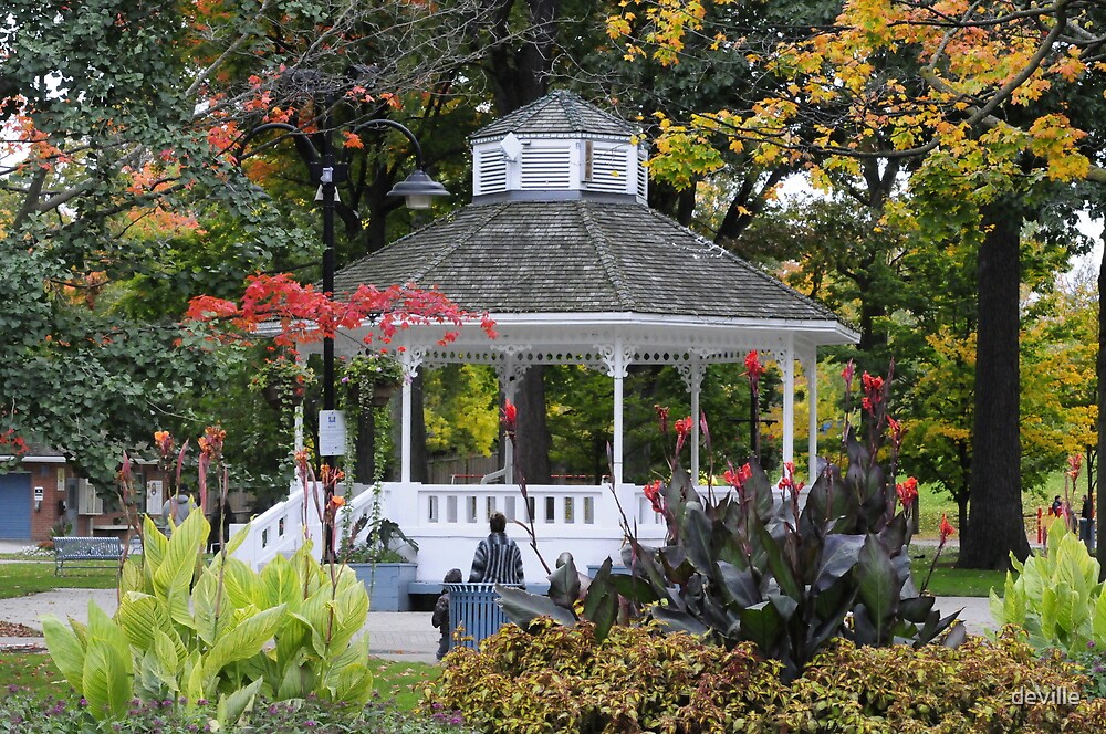 "a glimpse of Gage park in Brampton" by deville Redbubble