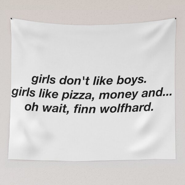 Item preview, girls like finn wolfhard designed and sold by Larissa Sotero.
