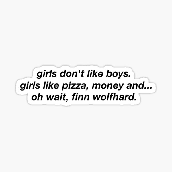 excepto finn wolfhard jajaja Pegatina