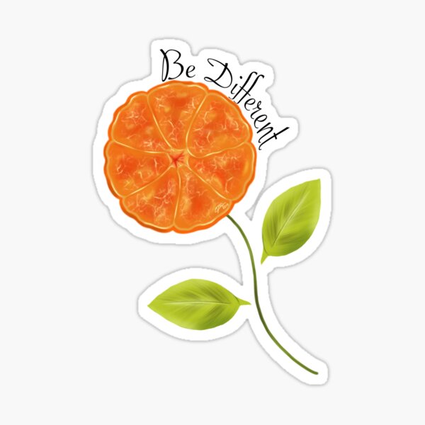 Fruit flower pattern Sticker