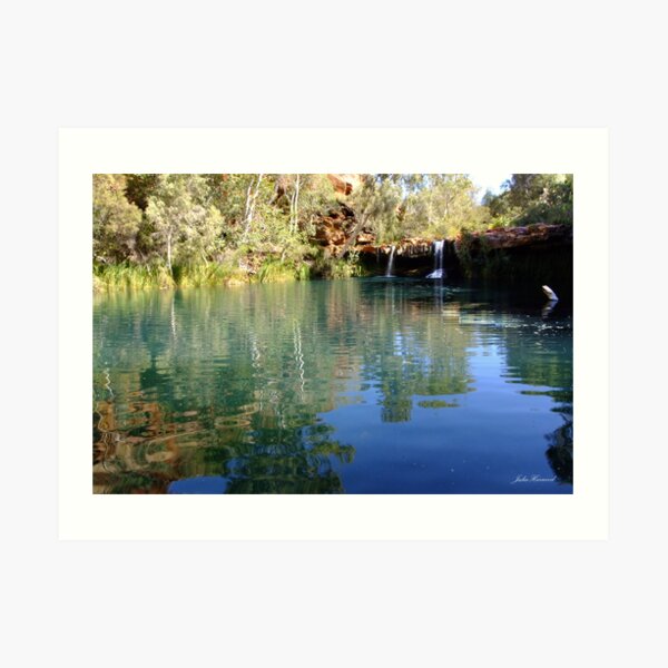 Fern Pool, Karijini Art Print
