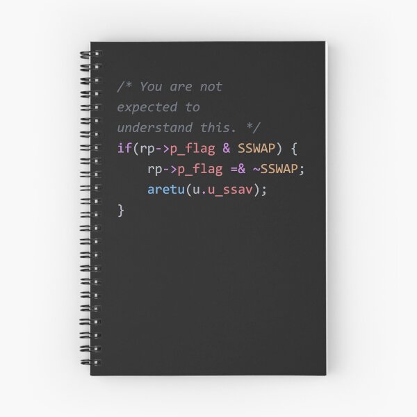 Item preview, "You are not expected to understand this." Code in C programming language designed and sold by mstfcntrk.