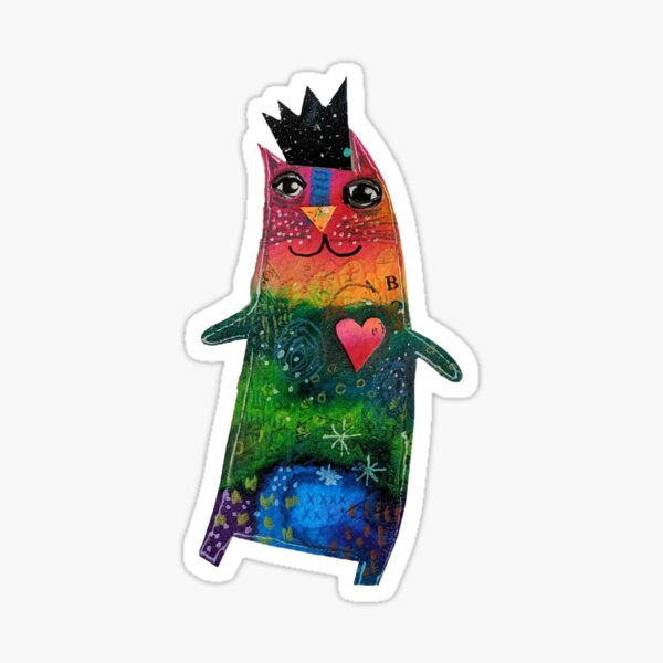 Rainbow Cat Sticker