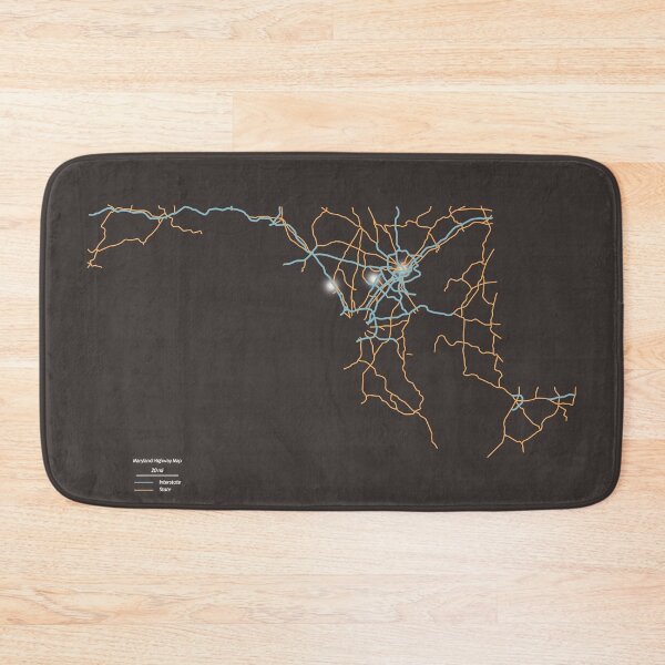 Item preview, Maryland Highways designed and sold by FinlayMcNevin.