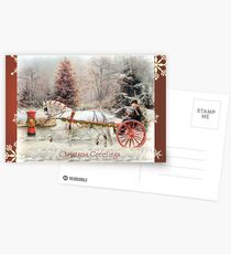 On The Road To Christmas Postcards