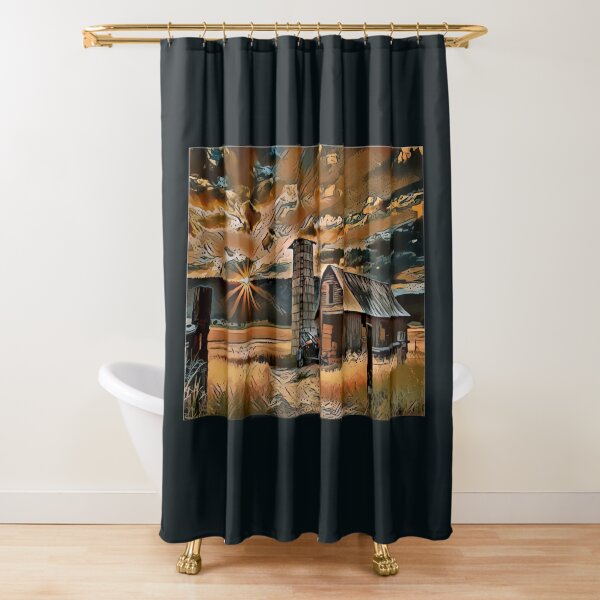 Amaretto Sunset Shower Curtain
