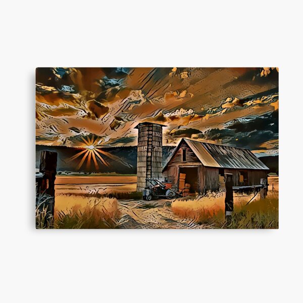Amaretto Sunset Canvas Print