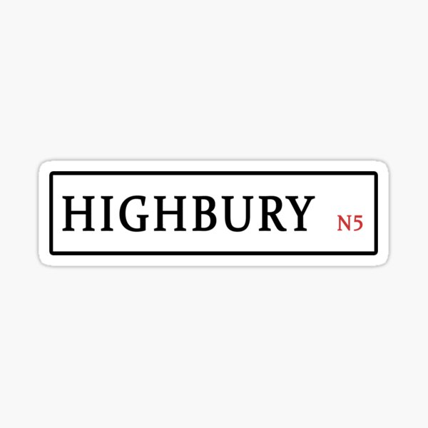 Highbury Sticker