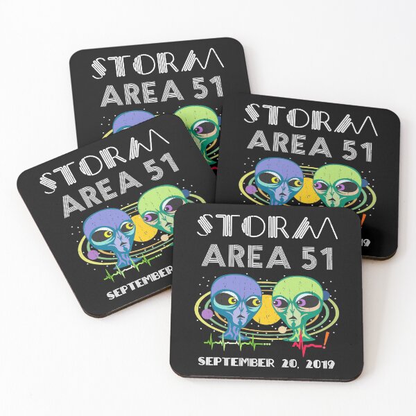 Item preview, Storm Area 51 Fun Run Alien  designed and sold by Crow and Monkey.