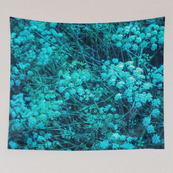 Item preview, Blue-Green Compound Flowers designed and sold by The Rage Garden.