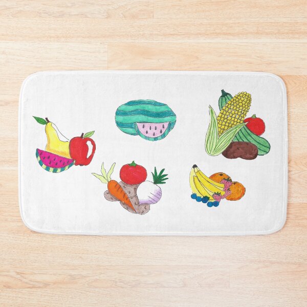 Item preview, Fruits and Veggies Single Version designed and sold by The Rage Garden.