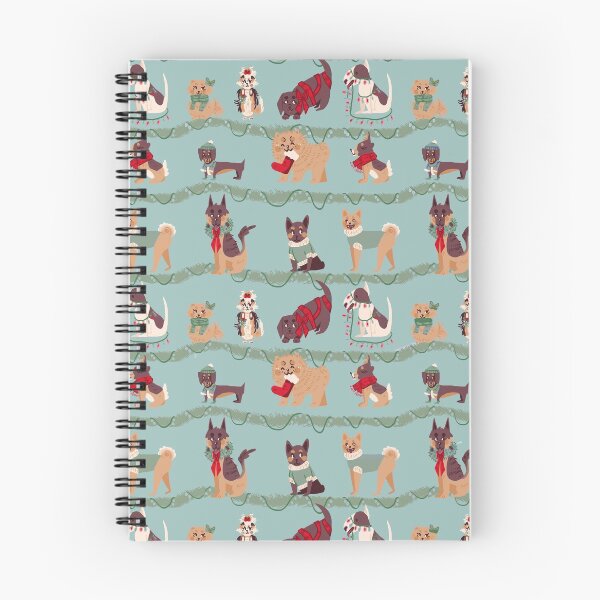 Item preview, Big Winter Dogs Pattern  designed and sold by misnamedplants.